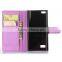 LITCHI TEXTURE Soft Wallet LEATHER Case Stand PU Leather Case For BLACKBERRY LEAP FLIP LEATHER CASE