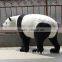life size simulated animal giant panda plastic toy