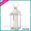 Silver Set of 3 Decorative Candle Lanterns and Candle Lamps