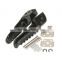 Black Footrest Foot Pegs Rear For Kawasaki Ninja ZX6R ZX10R ER6F ER6N 650R ZX-6R