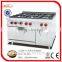 Stainless Steel Gas Griddles(half flat and half groove) with Cabinet(GH-986)