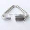 Hardware SS316 Triangle nickel Plated Delta Shaped Quick Link For Rope