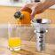 CY179 Stainless Steel Fruit Vegetable Tools Lemon Juicer Manually Squeezers