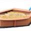 Boat Sandpit, Garden Outdoor Wooden Sandbox