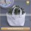 Cheap Price High Quality white planter grow bag with two handles