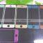 Plated Anti-Scratch Colorful Metal Front Tempered for iphone 5/5s, tempered glass screen protector