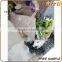 new design handed jute flower bouquet bag holder