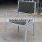 Outdoor aluminum PE rattan chair