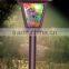 2-PC 145X145 Die Cast Aluminum Solar Garden Decoration Path Light with Mosaic Lens