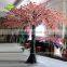 GNW BLS014-4 New coming pink silk peach blossom tree for decoration