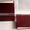 Handmade genuine plain pippin embossed paisley design leather notebook
