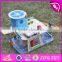 2017 new products children parking toy wooden toy garage set W04B048