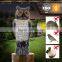 smart garden owl with plastic bobbling head activated by wind action