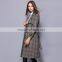 2016 fashion long style ladies skinny wholesale winter women woolen coats