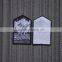 2017 custom high quality clothing woven patch badges