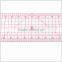 China high quality transplant 1.2mm thickness sandwich line 5*50cm plastic quilting ruler for tailor design#8007