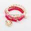 Vintage elephant charm finger chain ring bracelet 2016 cheap finger chain beracelet women hand bracelet jewelry