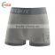 Hsz-SMB0011 Custom Your Own Brand Seamless Sexy Men Underwear High Quality Thermal Underwear Polyester Boxer Briefs Wholesale