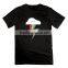 Custom 100% Cotton Simple Rubber Printed T shirts