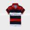 Stripe Men's Polo Shirt With Ribbon