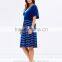 Basic butterfly sleeve xxl size women casual dress wholesale plus size women clothing
