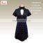 Hot sale Jacquard fashion sweater 51%Acrylic 48.5%Polyester 0.5%Spandex lady fashion dress sweater