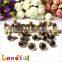 12mm Dragon Monster Eyes Glitter Gold Plastic Animal Eyes