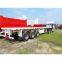 3 axles 20ft 40ft container platform flatbed semi trailer , truck trailer ,