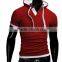 Summer t-shirt men slim fit tops tees brand hooded t shirt mens plus size 5xl short sleeve casual tee shirt
