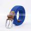 Good quality leather strap tassels braided belt without buckle/fashion lady belt