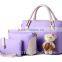 Women Handbag/Purse Messenger Bags PU Leather Crossbody Bag 3pc/set HB3801