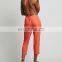 Open back and four pocket style slim backless rompers,sexy rompers