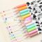 12color Milky cow diamond head day Gel pen 2017 New pens kawaii Stationery Canetas Office material school supplies
