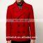 High quality Elegant new style man suit wool coat blue short fitted trench overcoat