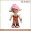 Cute Girl Plush and Stuffed Baby Doll/baby lovely doll/plush pink baby doll