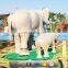KAWAH Realistic Animatronic life size large elephant statues