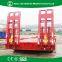 High Quality Lowbed Semi Trailer Used to Transport Large Heavy Equipment Easily