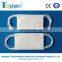 Medical white round ear loop 3ply surgical nonwoven face mask