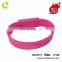 Waterproof Custom Promotion Gift Colorful Silicon Wristband/ Bracelet Usb Flash Drive
