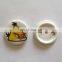 cartoon high visibility safety reflecting button badge