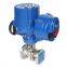 Flange Ball Valve With Electric Actuator Water Control Valves q941y-10c q941y-16c q941y-25c q941y-40c