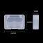 WEISHENG Multi 4 Slots CF SD Card Holder SD Memory Cards Small Memory Micro Card Boxes TF MMC Card Case Plastic