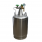 Liquid nitrogen tank pressure auto-control valve/stainless steel self-pressuring dewar for storage