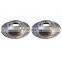 Front Brake Rotors And Ceramic Pads For 2013 2014 2015 Honda Accord Coupe Sedan 42510SFY000