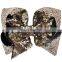 8inch Big Sequin Hair Bows Sparkly Rainbow Hair Bows Clips Jojo Bow