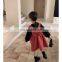 6542/Puff long sleeve three colors kids loose sweet sweater dot korea fashion cute girls sweatshirt