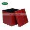 Manufacturer custom folding storage ottoman folding ottoman stool