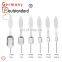 Stainless Steel 6pcs Rectangle Shape Measuring Spoon for Kitchen Baking Tools