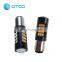 T20 25 3157 socket automotive lamp kit 500lm 42smd 2835 leds dual color amber white turn signal bulb light replacement for car