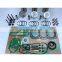 L3E Rebuild Kit With Piston Ring Liner Cylinder Gasket Engine Valves Bearings Set For Mitsubishi